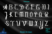 Modern Sans Serif Typeface Font, a Sans Serif Font by jastudio123 (Thumbnail 4 of 8)