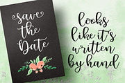 Snowdrop Script, a Handwritten Font by supfonts (Thumbnail 5 of 15)