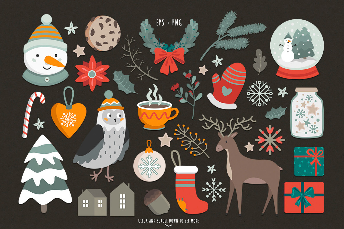 Christmas collection, a Decorative Illustration by Wenona (Photo 3 of 8)