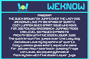 Drift Space font, a Font by weknow (Thumbnail 6 of 8)