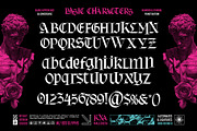 Maledicta Typeface, a Blackletter Font by alit design (Thumbnail 5 of 16)