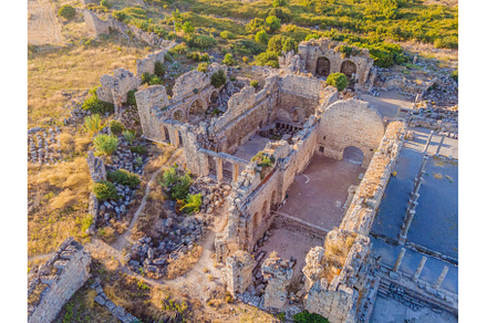 Ruins of the ancient Lycian city, an Architecture Photo by Elizaveta Galitskaya