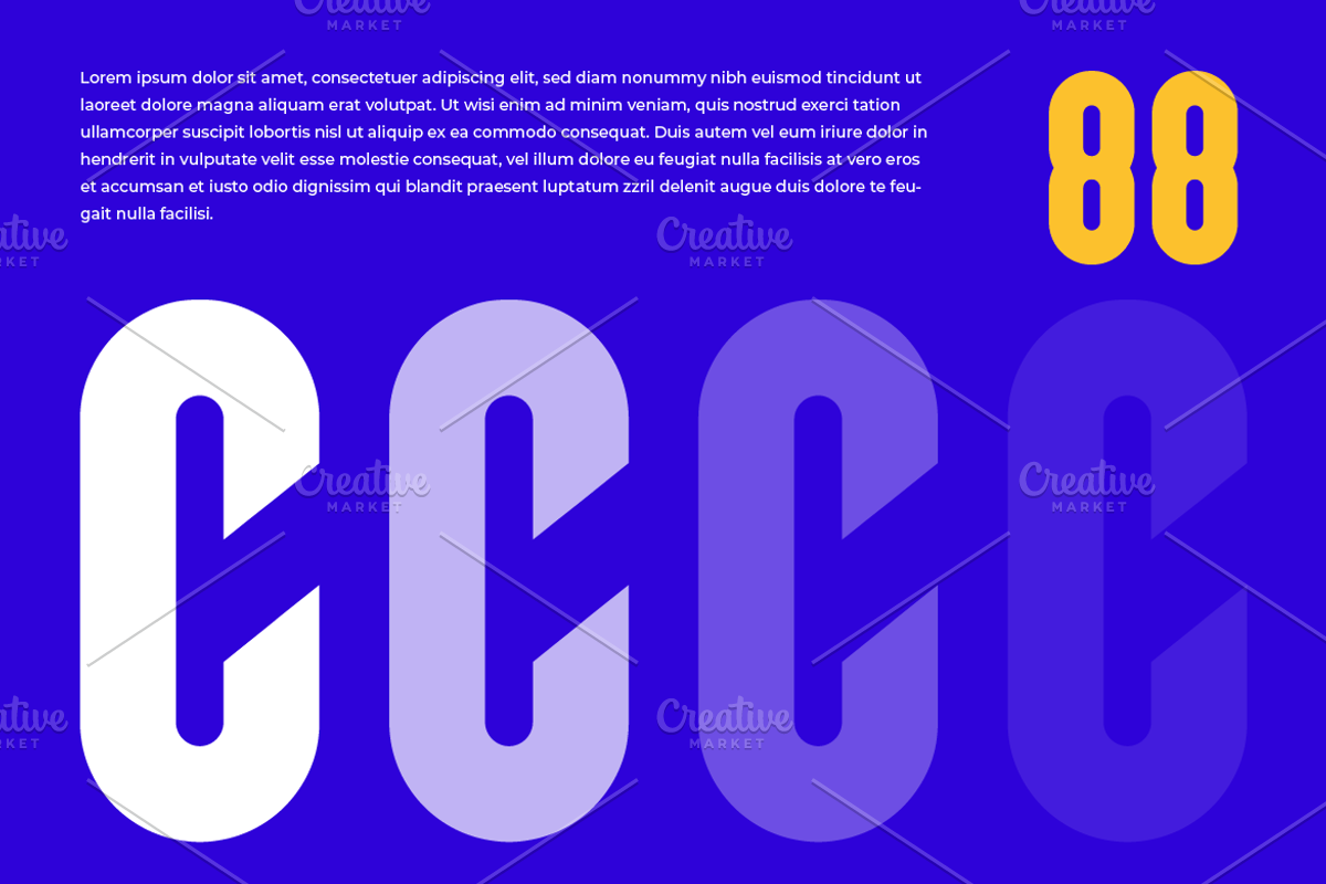 Bruon Condensed Sans Font, a Sans Serif Font by Artiveko (Photo 4 of 7)