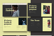 Yellow & Black Fashion Presentation, a Templates & Theme by wavebreak (Thumbnail 1 of 2)