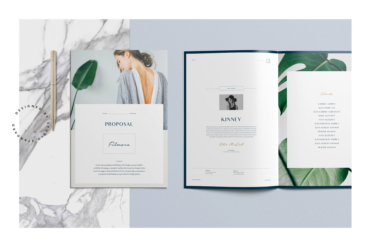 Filmore Fashion Proposal, a Brochure Template by Studio Standard (Photo 9 of 11)