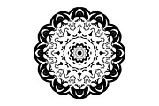 Ornamental Black White Mandala Pack, a Decorative Illustration by NJ Himel (Thumbnail 7 of 103)