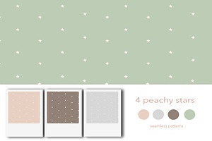 Peachy, Luxury Tropical Pattern