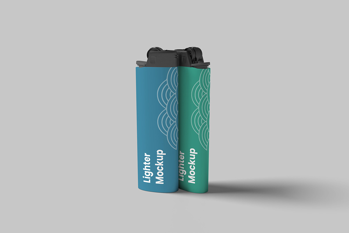 Clean Lighter Mockup, a Merchandise Mockup by ianmikraz (Photo 3 of 5)