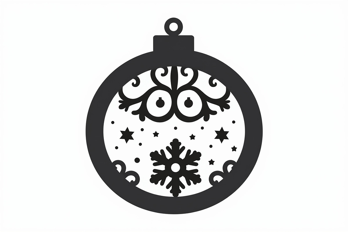 Christmas Ornament Design Bundle, a Graphic by balal (Photo 5 of 16)