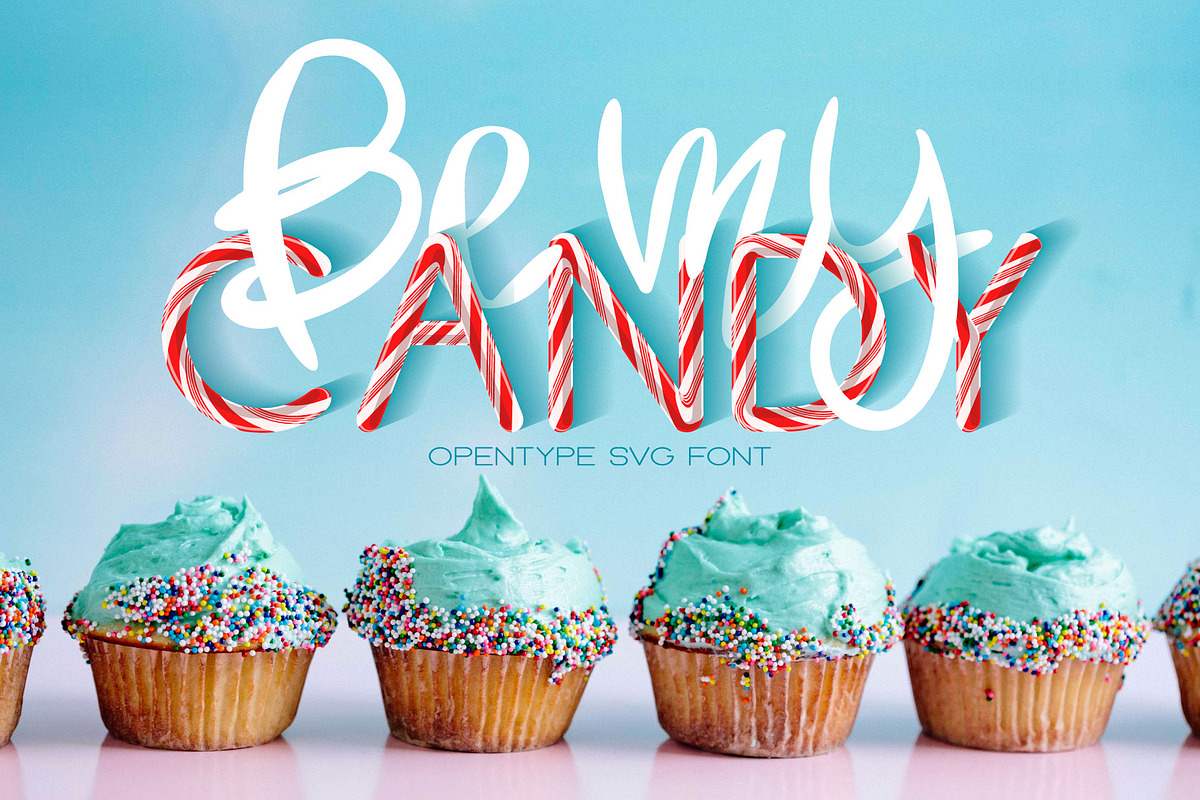 Be My Candy - OTF Color Font