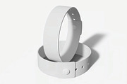 Silicone Wristband Mockup, an Advertising Mockup by skybluecreative (Thumbnail 2 of 3)