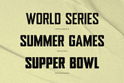 Sportize - Block Condensed Sports, a Sans Serif Font by Dikas Studio (Thumbnail 4 of 9)