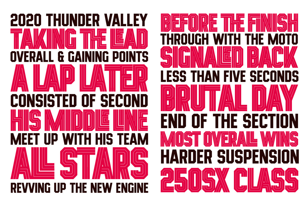 Xotor, a Sans Serif Font by Typogama (Photo 4 of 10)