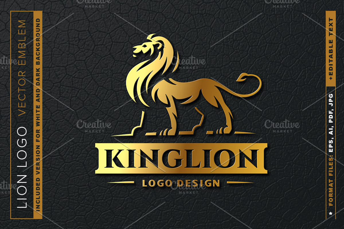 Lion logo, a Branding & Logo Template by SODESIGN (Photo 1 of 2)