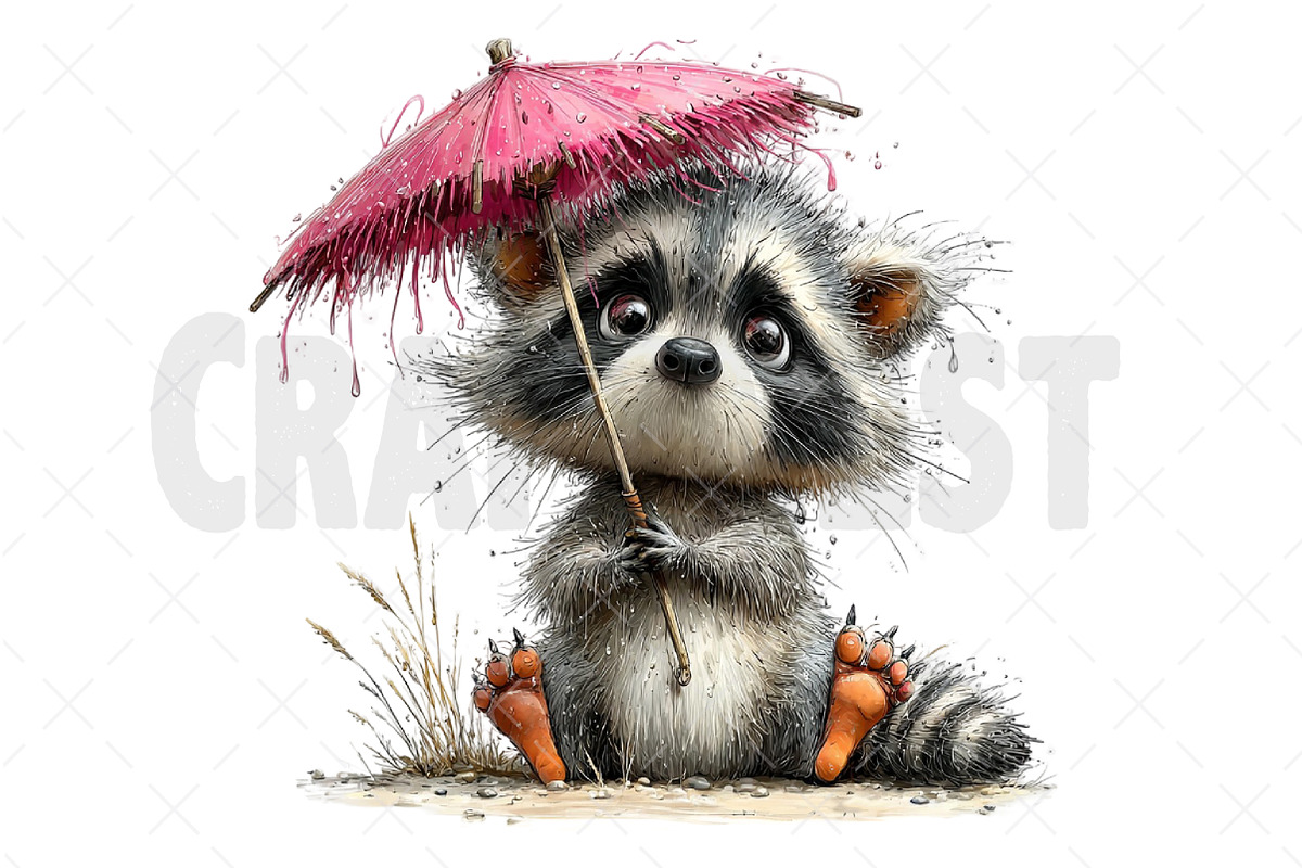 Whimsical Summer Baby Animals Clipar, an Illustration by Craft Nest (Photo 10 of 12)