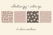 Ditsy florals hand drawn collection, a Pattern Graphic by Naty Art (Thumbnail 4 of 9)