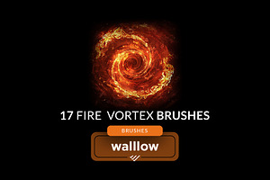 Fire Vortex And Flame Effect Brushes