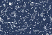 Dinosaur Birthday Party, a Pattern Graphic by GooseFrol (Thumbnail 11 of 12)