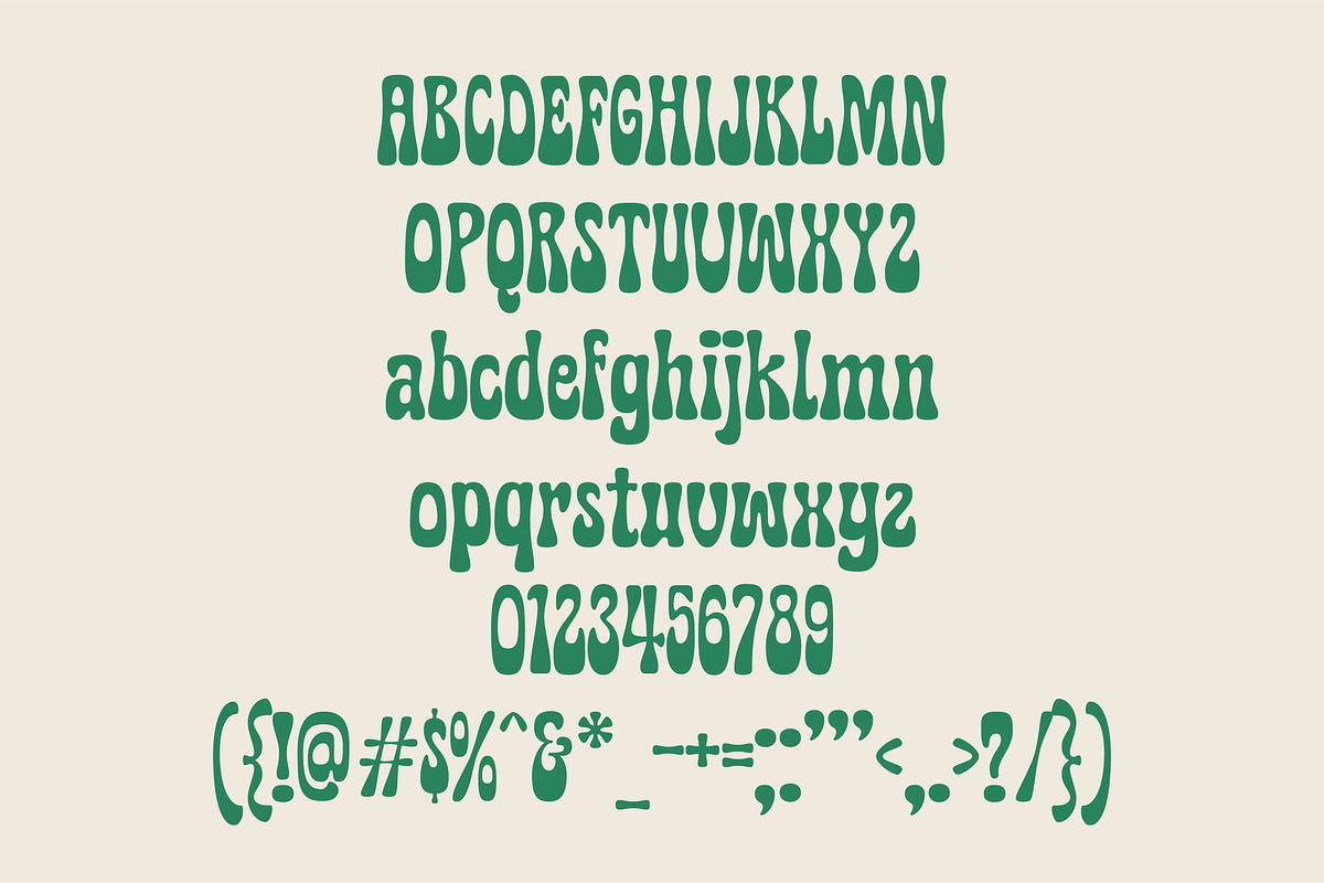 SG - MUNKE Groovy Display Font, a Font by Studio Gulden (Photo 2 of 10)