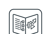 Vector Digital Learning Skills Icons, an Outline Icon by adenpinkstore (Thumbnail 4 of 11)