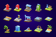 3D Public Fasility Icon, an Object 3D Model by SLAB! Design (Thumbnail 4 of 4)