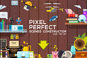 PIXEL PERFECT - scene constructor, a Product Mockup by Oleg Beresnev (Thumbnail 1 of 4)
