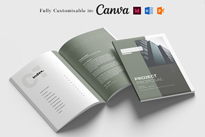 Business Proposal Template, MS Word, a Brochure Template by Niofix