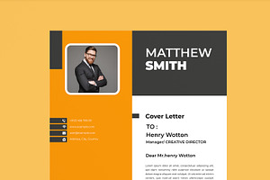 Business Resume Design Template