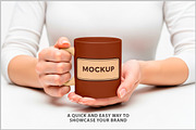 Ceramic Mug Mockup PSD, a Mockup by Bruno's Shop (Thumbnail 2 of 4)