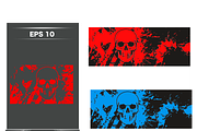 Edgy Skull Art Bundle, an Object Illustration by CarWrap design (Thumbnail 3 of 3)