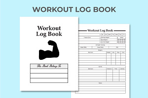 Workout Tracker KDP Interior Logbook