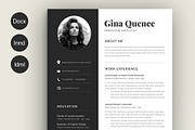 Resume Gina, a Resume Template by Estartshop (Thumbnail 1 of 5)