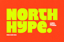 North Hype - Bold Display Sans