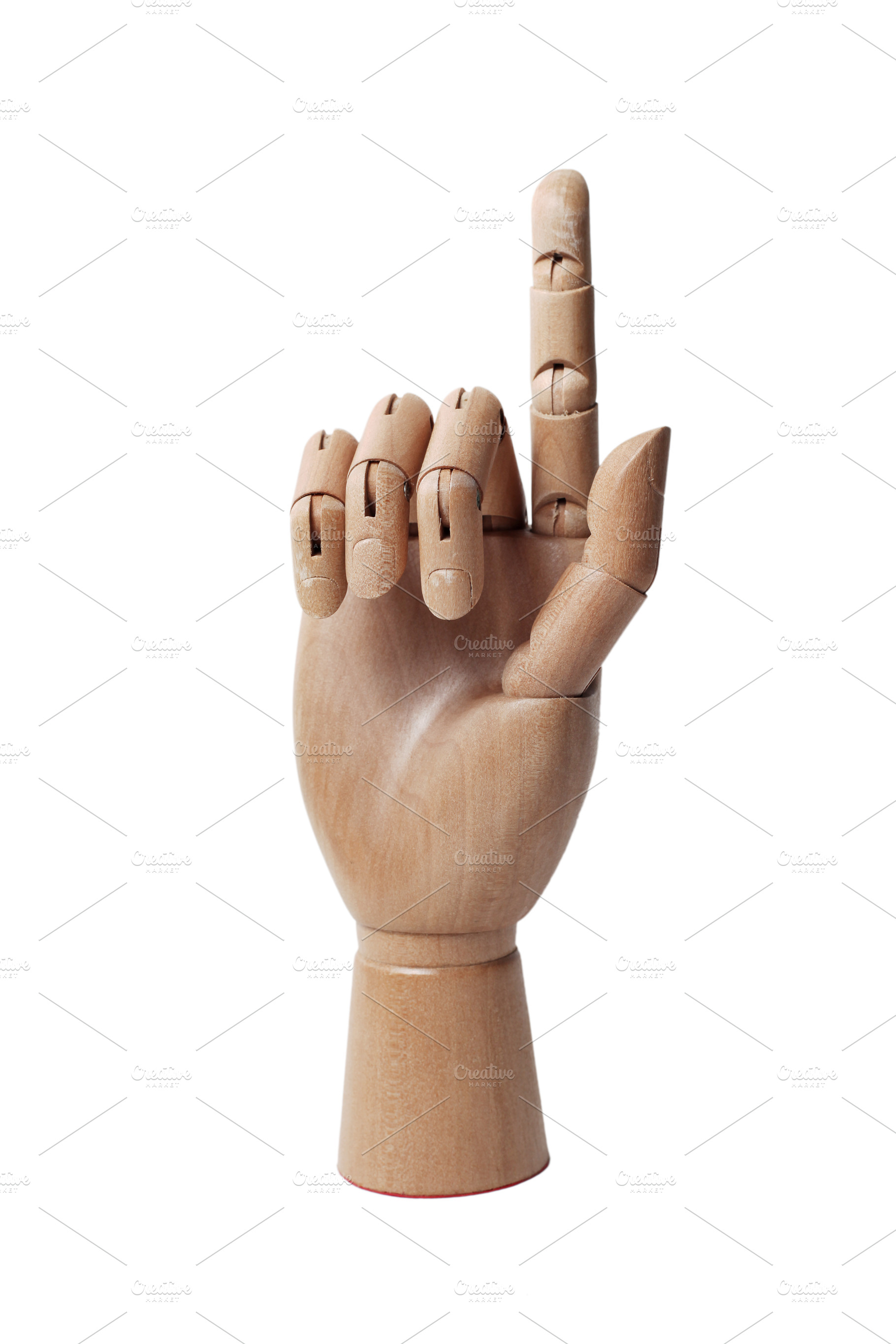 Wooden hand, a Photo by saiko3p