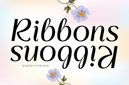 RIBBONS - Display Font