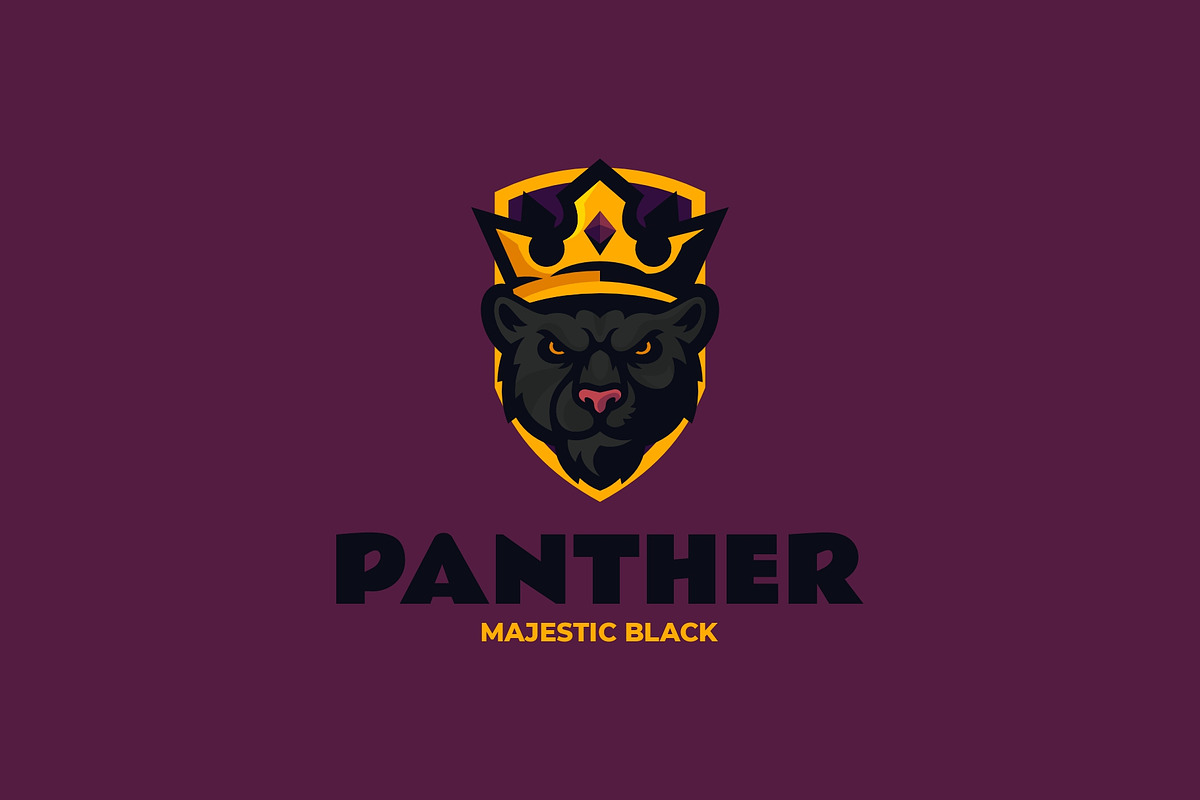 Esports Crown Panther King Logo, a Branding & Logo Template by Artnivora.Std