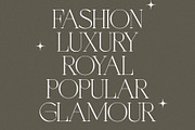 Gladiator - Chic Serif, a Serif Font by Mikhail Fukurou (Thumbnail 6 of 11)