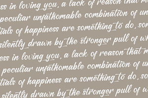 Anthony Hunters Modern Brush Font