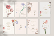 40 Minimalist Floral Wedding Cards, an Invitation Template by EvitePapery (Thumbnail 9 of 9)