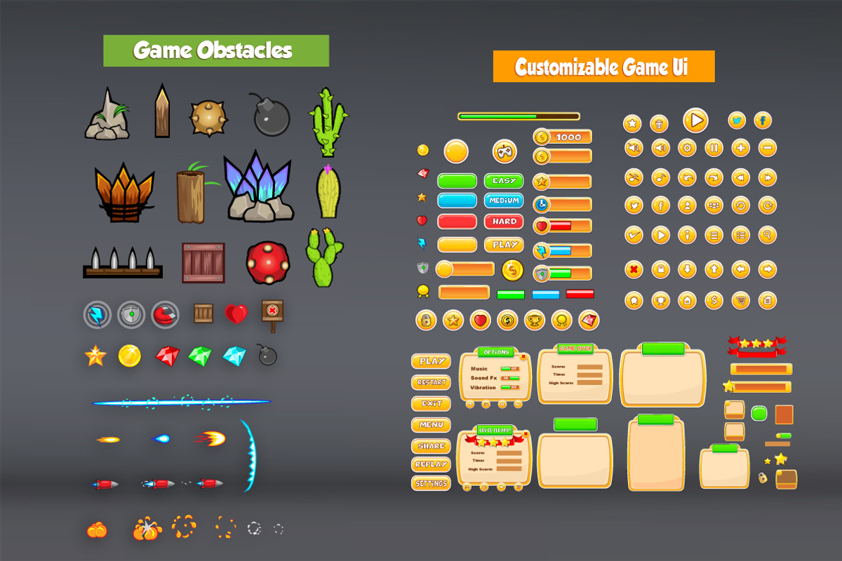 Chicken Run Game Assets, an Animal Illustration by DionArtworks