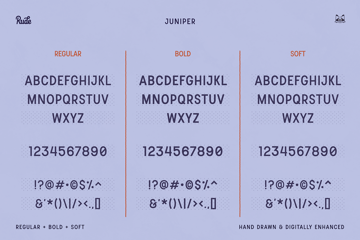 Juniper Display Font, a Sans Serif Font by bryrude (Photo 4 of 4)