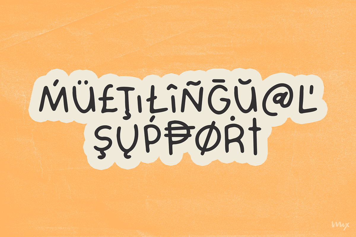 Wondertype — A Font Duo, a Handwritten Font by Mix Fonts (Photo 4 of 7)