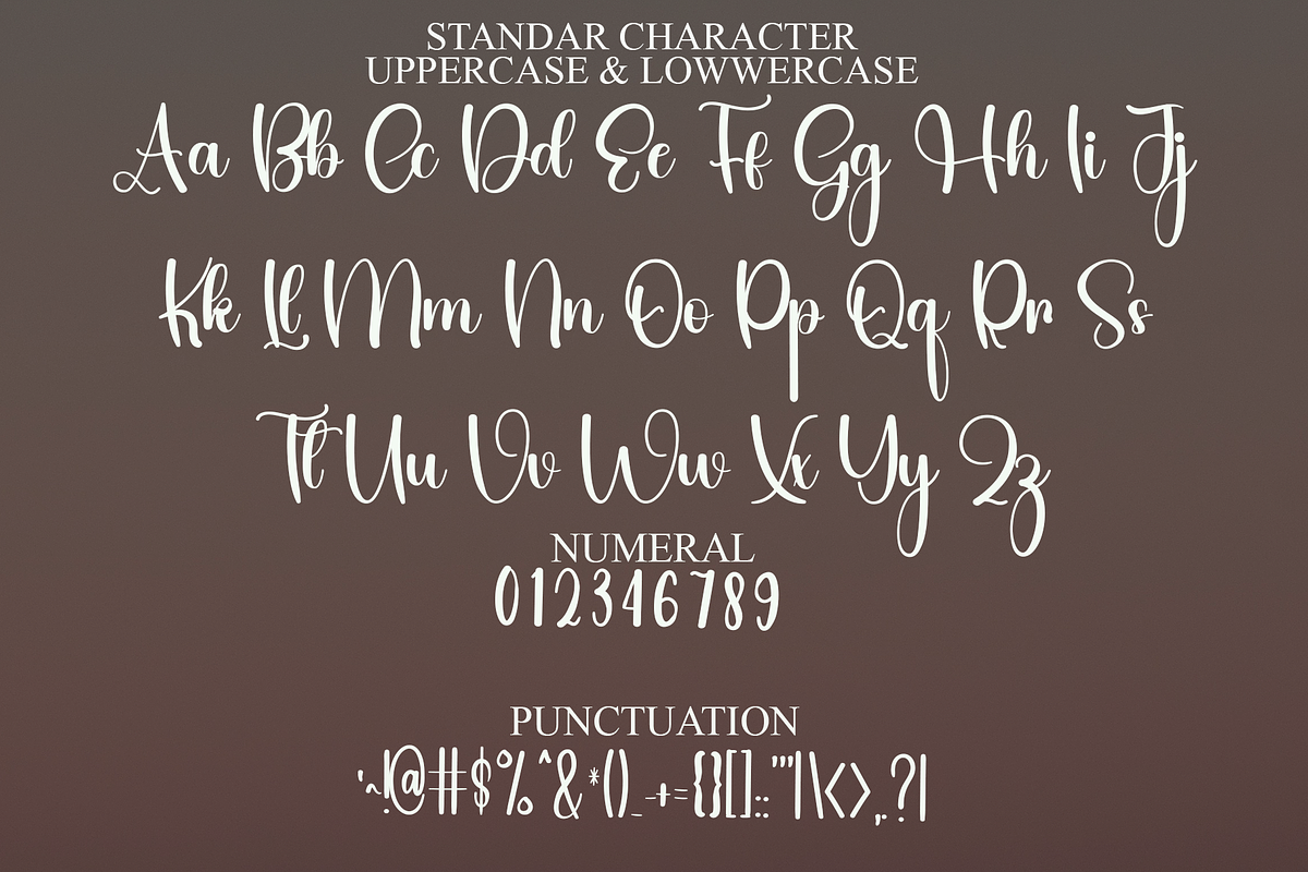 Bridesmaid, a Font by FreshTypeINK (Photo 3 of 8)