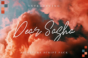 Dear Sasha - Signature Font