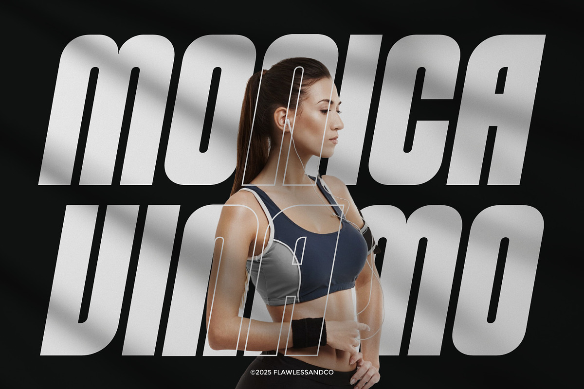 Vorexa - Modern Sport Font, a Sans Serif Font by Flawless And Co (Photo 2 of 10)