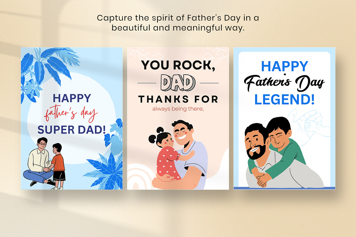 Father's Day Social Media Bundle, a Social Media Template by Snapybiz (Photo 5 of 9)