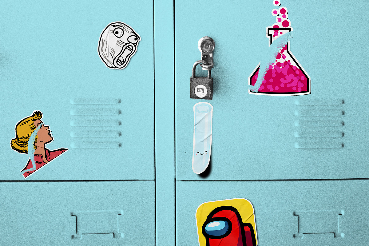 Custom Sticker Mockup, a Packaging Mockup by Defa Visual (Photo 8 of 12)