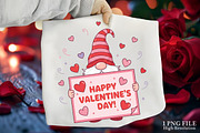 Gnome Valentine Png, Valentine's Day, an Illustration by Canvas Craft (Thumbnail 1 of 7)