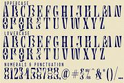 Artistic Condensed Font, a Serif Font by 177Studio (Thumbnail 7 of 8)