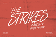 Strikes - Handwritten Brush Font, a Handwritten Font by Typeparties (Thumbnail 3 of 12)